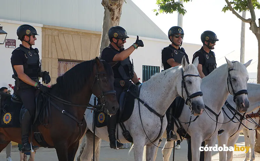 Presencia policial en la Feria de Nuestra Se&ntilde;ora de la Salud