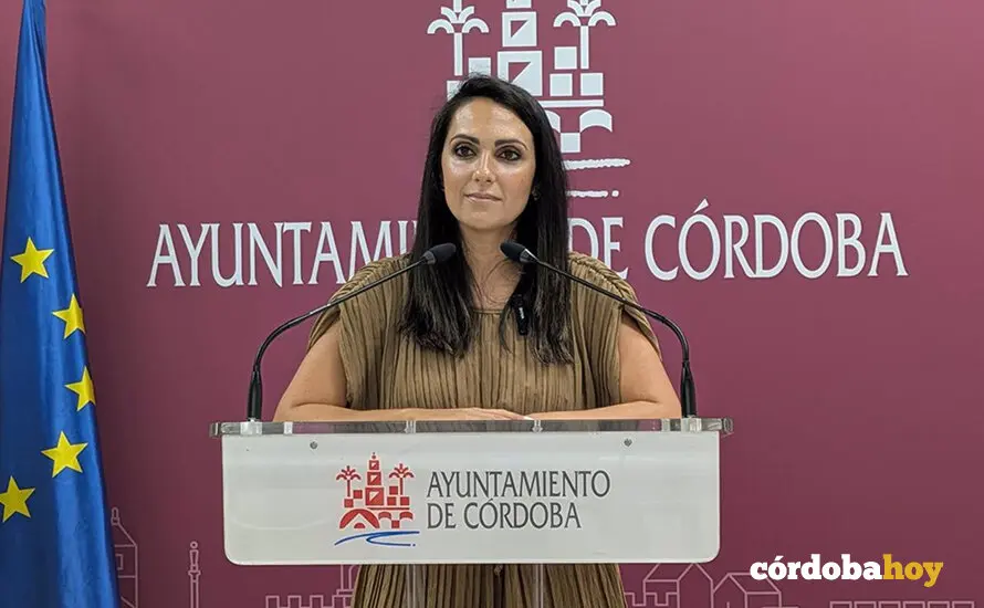 La concejala del PSOE en el Ayuntamiento de C&oacute;rdoba Carmen Gonz&aacute;lez FOTO PSOE