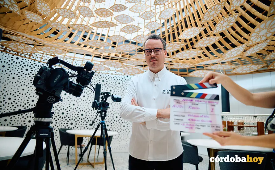 Un momento del rodaje del documental 'Poor' FOTO RESTAURANTE NOOR