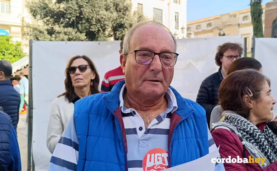 Jaime Sarmiento, secretario de Salud Laboral de UGT en C&oacute;rdoba, en una imagen de archivo FOTO UGT