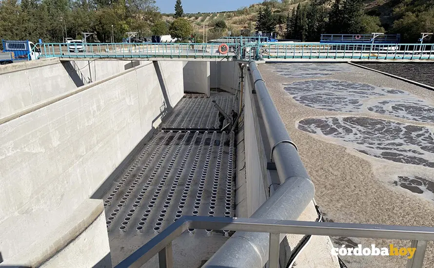 Depuradora de Puente Genil FOTO AYUNTAMIENTO DE PUENTE GENIL