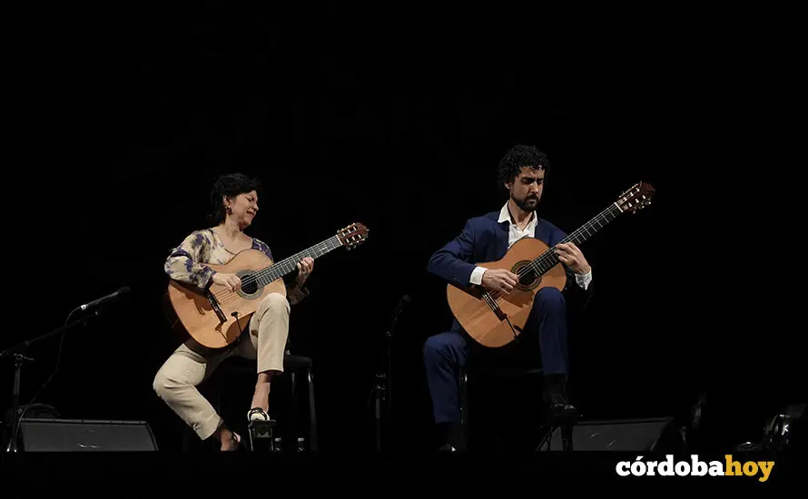 El Duo Siqueira Lima en el Festival de la Guitarra de C&oacute;rdoba 2025 FOTO RAFA ALCAIDE