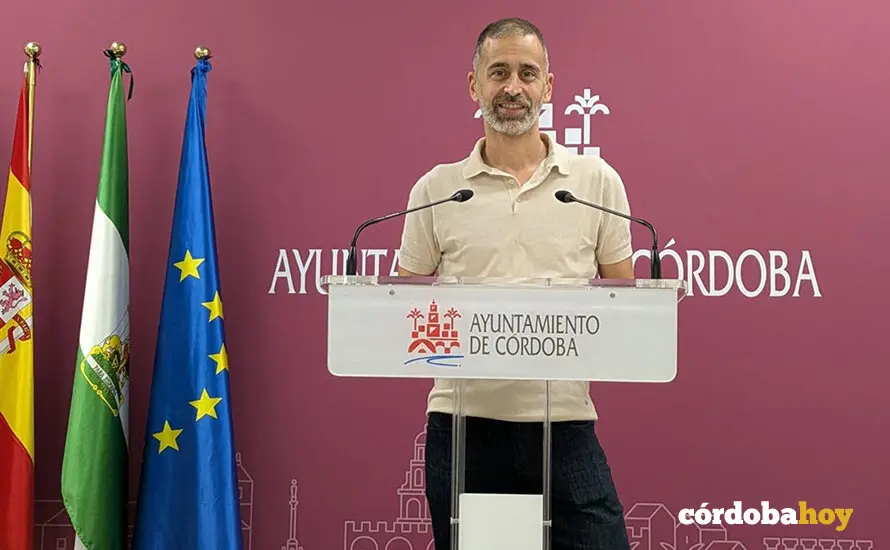 &Aacute;ngel Ortiz, concejal del PSOE en el Ayuntamiento de C&oacute;rdoba FOTO PSOE
