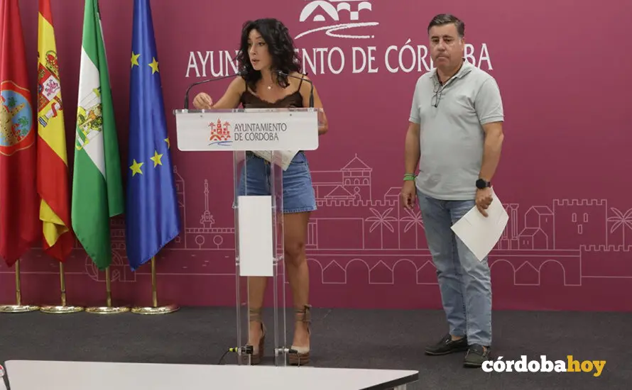 Cintia Bustos y Miguel Ruiz Madruga rinden cuentas de los aprobado hoy en Junta de Gobierno Local FOTO RAFA MELLADO SENIOR