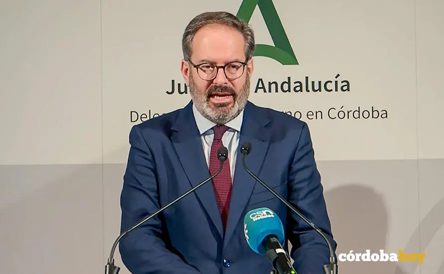 El delegado del Gobierno de la Junta en C&oacute;rdoba, Adolfo Molina FOTO JUNTA DE ANDALUC&Iacute;A