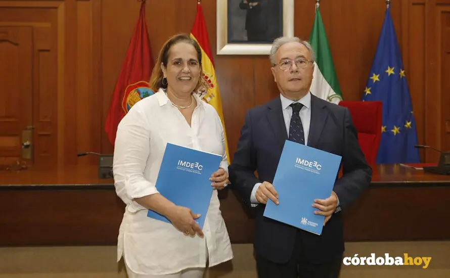 Blanca Torrent y Antonio D&iacute;az FOTO AYUNTAMIENTO DE C&Oacute;RDOBA
