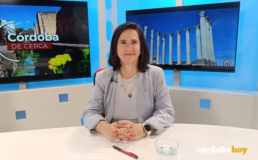 Encarna Laguna, secretaria general de UGT en C&oacute;rdoba FOTO UGT