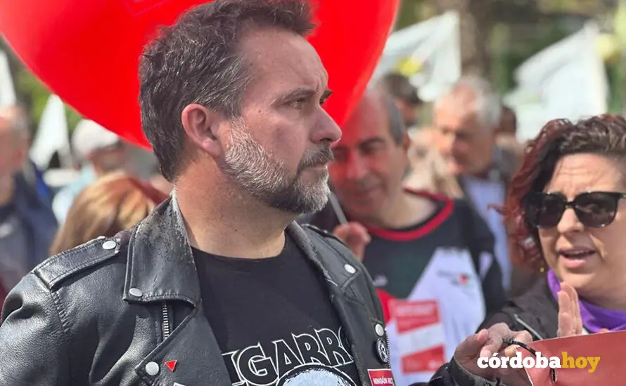 Fran Mart&iacute;nez, secretario pol&iacute;tico del PCA C&oacute;rdoba Ciudad FOTO PCA