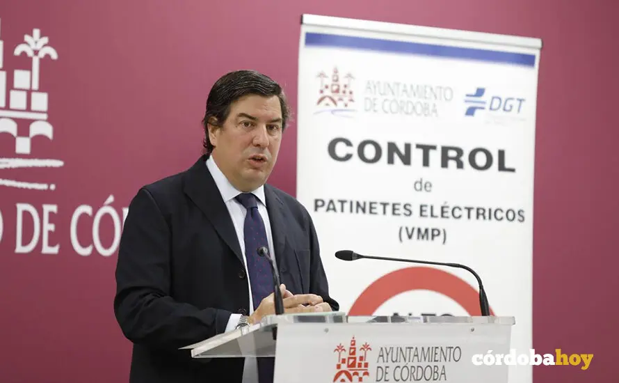 El concejal de Seguridad en el Ayuntamiento de C&oacute;rdoba, Jes&uacute;s Coca FOTO RAFA MELLADO SENIOR