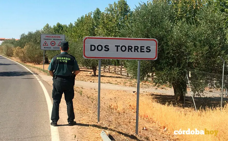 Agente de la Guardia Civil de dos Torres FOTO GUARDIA CIVIL