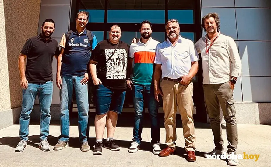 La representaci&oacute;n sindical de CCOO en Covap FOTO CCOO