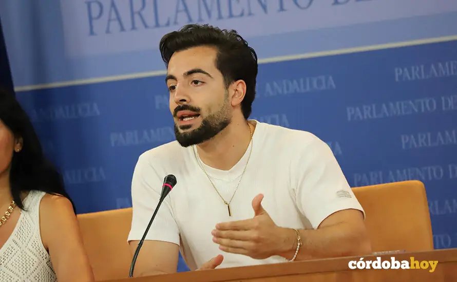 El coportavoz de Podemos Andaluc&iacute;a y parlamentario andaluz de Por Andaluc&iacute;a, Jos&eacute; Manuel Jurado FOTO POR ANDALUC&Iacute;A