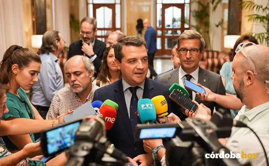 El alcalde de C&oacute;rdoba, Jos&eacute; Mar&iacute;a Bellido FOTO AYUNTAMIENTO DE C&Oacute;RDOBA