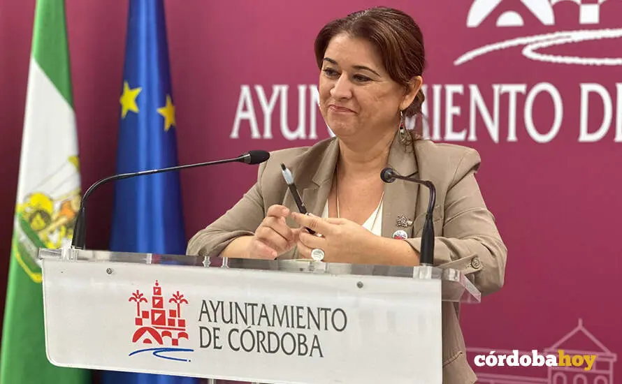 La concejala de Hacemos C&oacute;rdoba Irene Ruiz FOTO HACEMOS C&Oacute;RDOBA