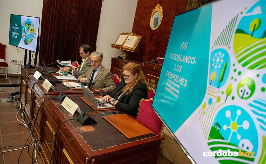 Salvador Fuentes en la presentaci&oacute;n de la adjudicaci&oacute;n de estos fondos FORTO DIPUTACI&Oacute;N DE C&Oacute;RDOBA