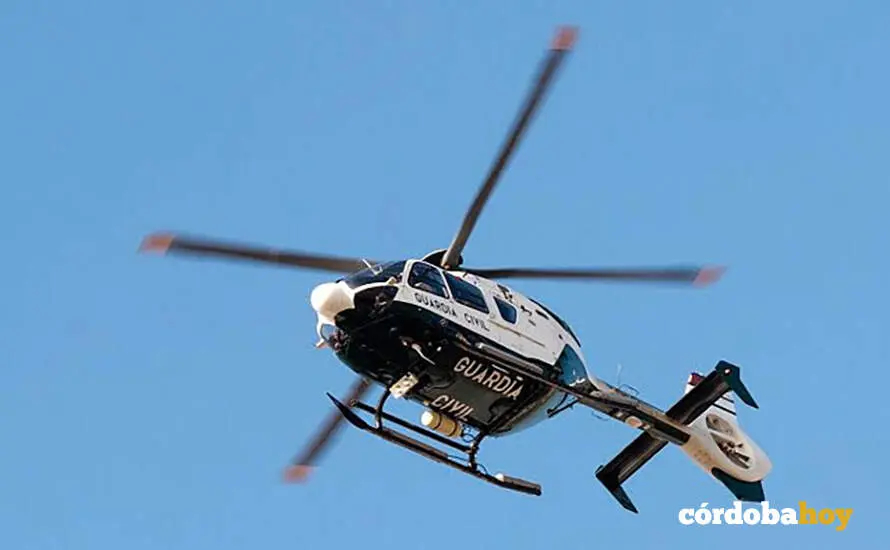 Helic&oacute;ptero de la Guardia Civil, en una imagen de archivo