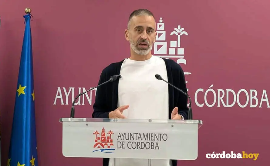 El concejal del PSOE en el Ayuntamiento de C&oacute;rdoba &Aacute;ngel Ortiz.- PSOE