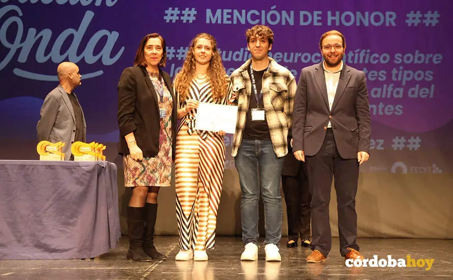 Menci&oacute;n de Honor en el certamen Ciencia en Acci&oacute;n FOTO IES FIDIANA