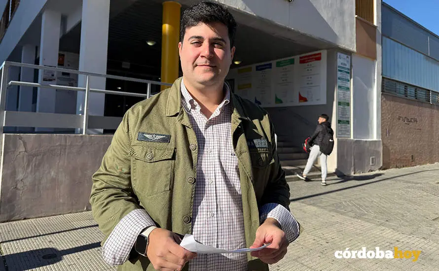 El presidente de Nuevas Generaciones de C&oacute;rdoba, &Aacute;ngel L&oacute;pez FOTO PP