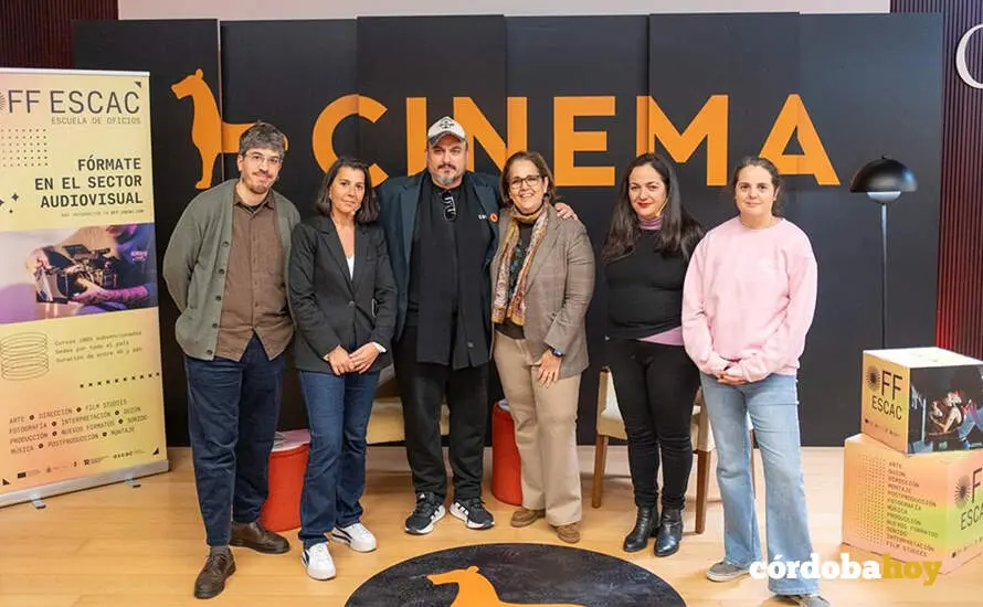 Celebraci&oacute;n de la s&eacute;ptima jornada de la IV Semana del Cine de C&oacute;rdoba, Cinema 25, con la mesa redonda 'Cinema Talks- Encuentro Off Escac', con la presidenta del Imdeec, Blanca Torrent. FOTO AYUNTAMIENTO DE C&Oacute;RDOBA
