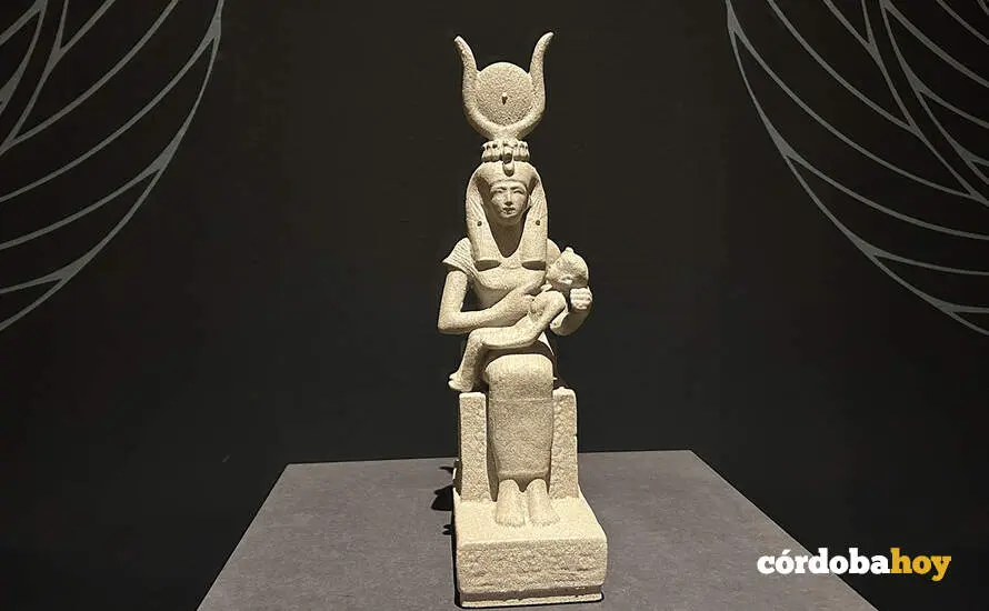 Una de las piezas que hay en la exposici&oacute;n sobre Egipto en C&oacute;rdoba, en una imagen de archivo
