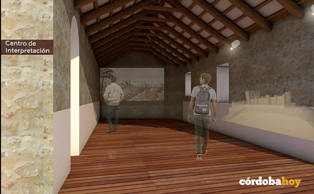 Imagen de c&oacute;mo quedar&aacute; el Centro de Interpretaci&oacute;n del Castillo de Hornachuelos FOTO AYUNTAMIENTO DE HORNACHUELOS