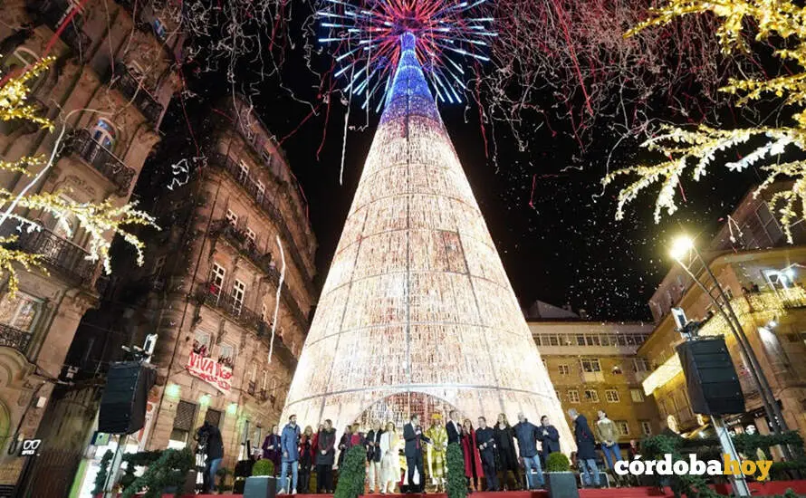 Ximenez Group en la iluminaci&oacute;n navide&ntilde;a de Vigo de este a&ntilde;o FOTO XIMENEZ GROUP