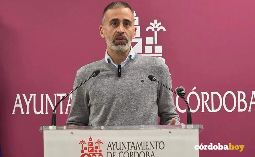 El concejal del PSOE en el Ayuntamiento de C&oacute;rdoba &Aacute;ngel Ortiz, en una imagen de archivo FOTO PSOE