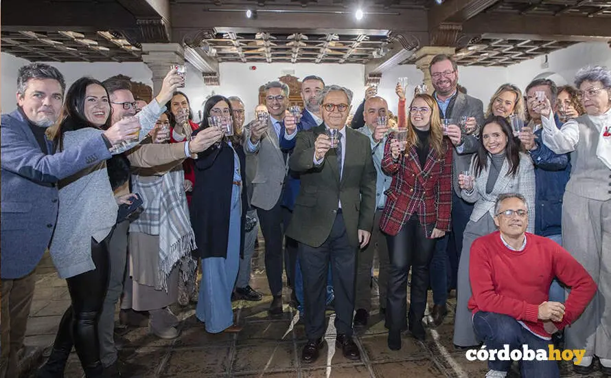 Tradicional desayuno navide&ntilde;o a los medios de comunicaci&oacute;n cordobeses en la Diputaci&oacute;n FOTO DIPUTACI&Oacute;N DE C&Oacute;RDOBA