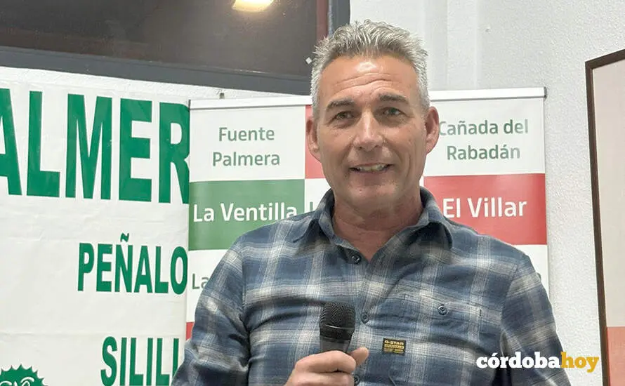 El coordinador local de IU en Fuente Palmera, Francisco Javier S&aacute;nchez IMAGEN IU
