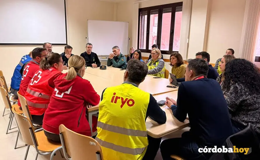 Reuni&oacute;n de coordinaci&oacute;n sobre el accidente ferroviario de Adamuz FOTO JUNTA DE ANDALUC&Iacute;A