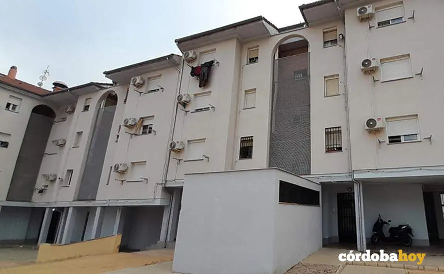 Viviendas del barrio del Guadalquivir, en el Distrito Sur, donde la Junta va a actuar FOTO JUNTA DE ANDALUC&Iacute;A