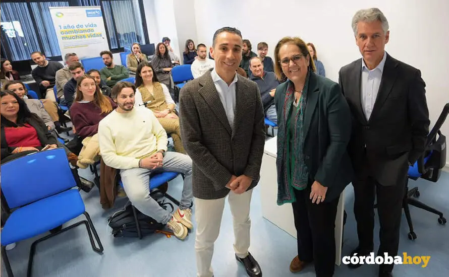 Blanca Torrent en la jornada jornada 'C&oacute;rdoba Biotech: Oportunidades y Fuentes de Financiaci&oacute;n Biotech' FOTO IMDEEC
