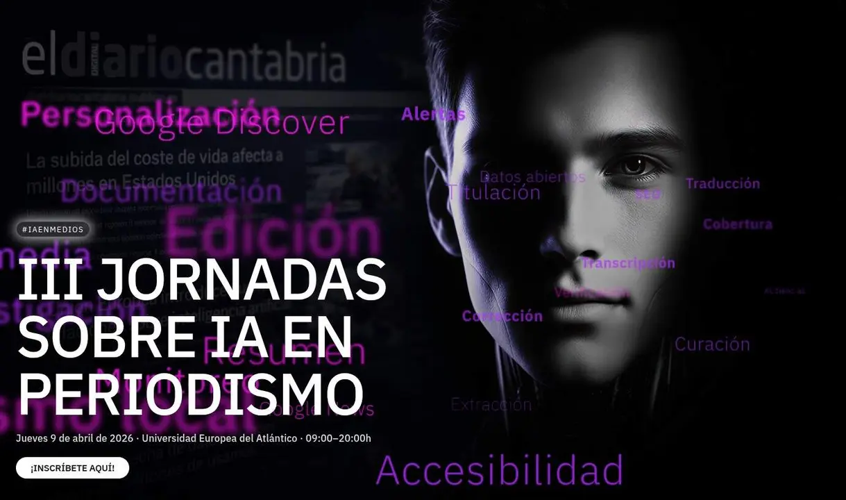 III Congreso IA para medios en Espa&ntilde;a: inteligencia artificial, Google y el futuro del periodismo digital
