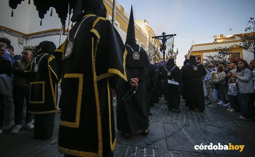 Salida procesional de la hermandad de &Aacute;nimas