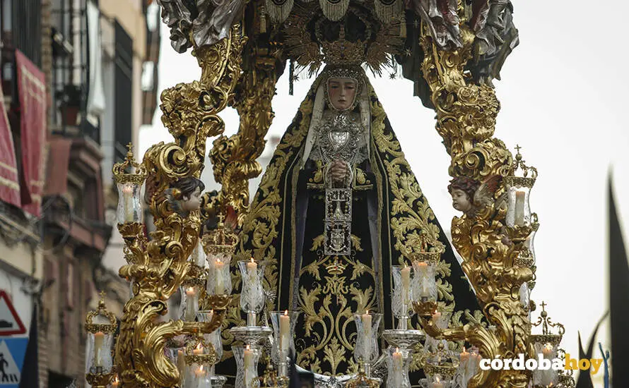 Salida procesional de la hermandad de &Aacute;nimas