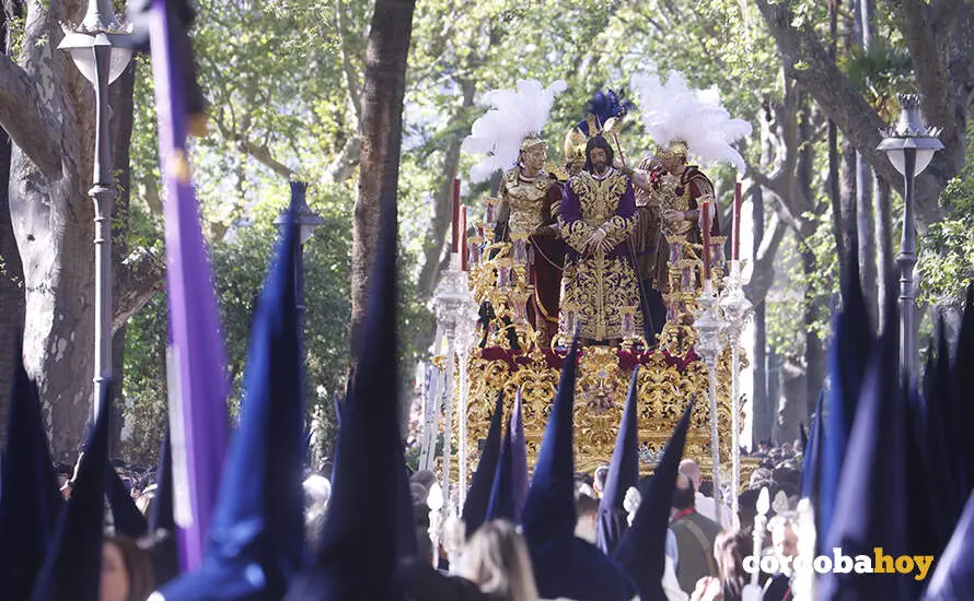 Salida procesional de la hermandad de la Estrella