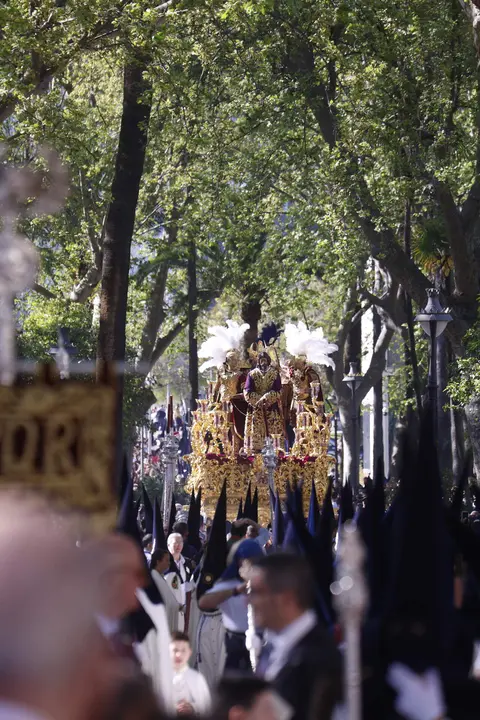 Salida procesional de la hermandad de la Estrella