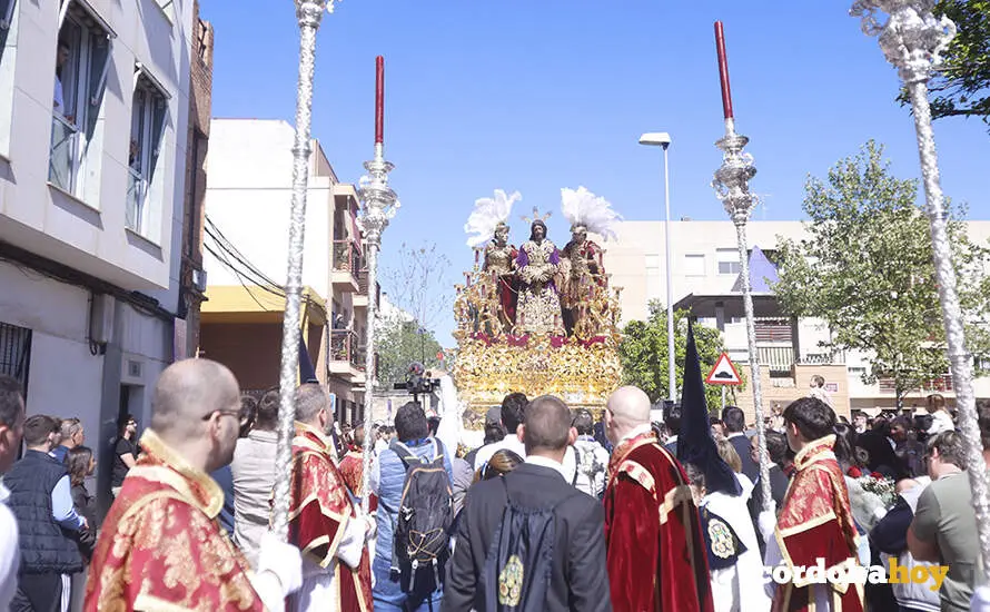 Salida procesional de la hermandad de la Estrella