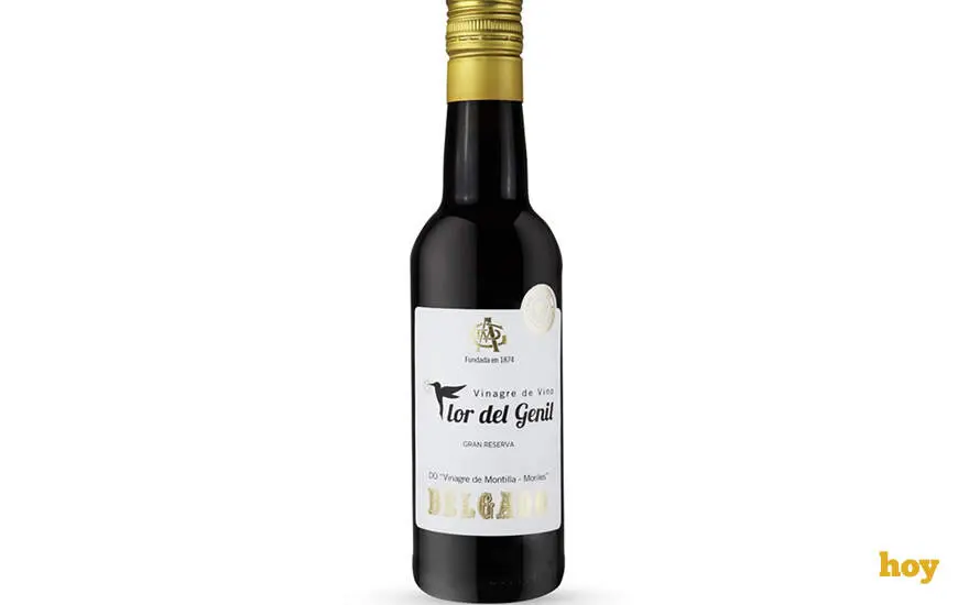 Flor del Genil Gran Reserva de Bodegas Delgado, en Puente Genil