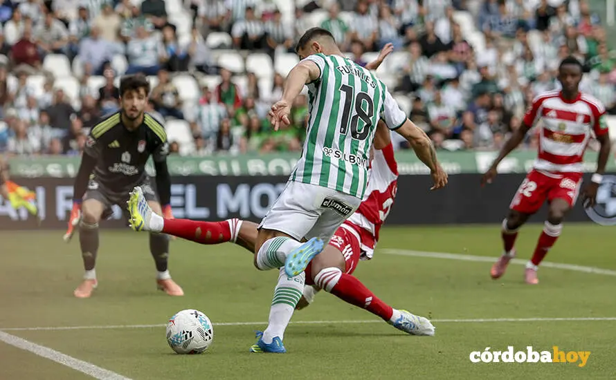 Partido C&oacute;rdoba CF-Granada CF en El Arc&aacute;ngel