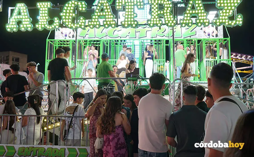 Primera noche de la Feria de Nuestra Se&ntilde;ora de la Salud 2026 FOTO YOLANDA PEDROSA