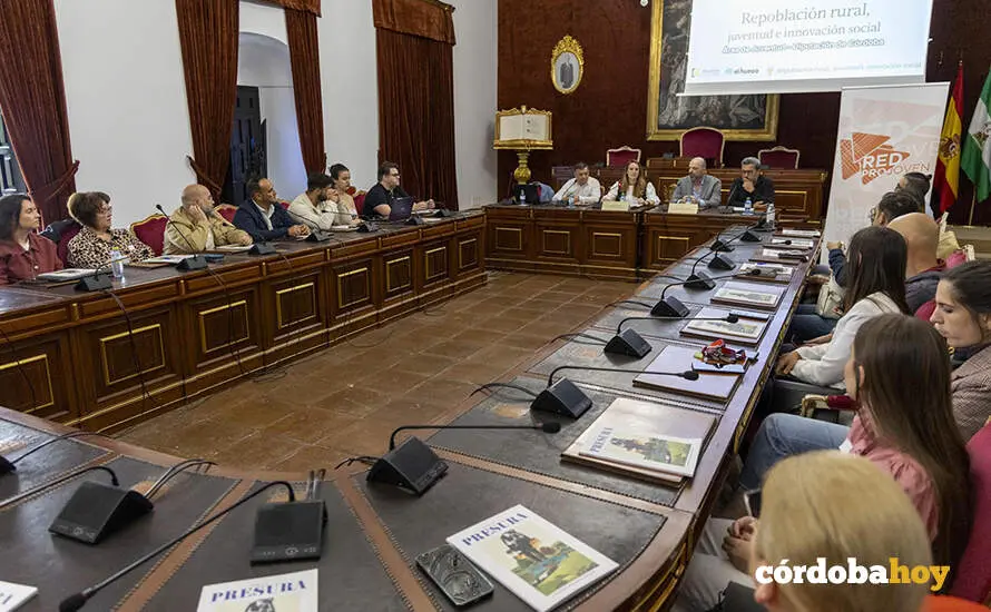 Jornada&nbsp;t&eacute;cnica 'Repoblaci&oacute;n rural, juventud e innovaci&oacute;n social' en la Diputaci&oacute;n FOTO DIPUTACI&Oacute;N DE C&Oacute;RDOBA