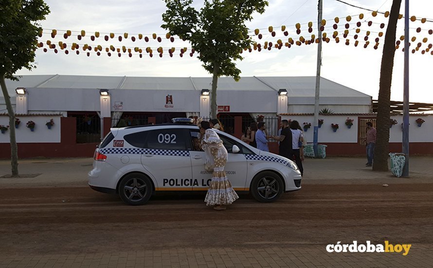 Policía Local en la Feria de Nuestra Señora de la Salud