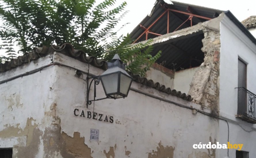 Edificios con derrumbes en Córdoba