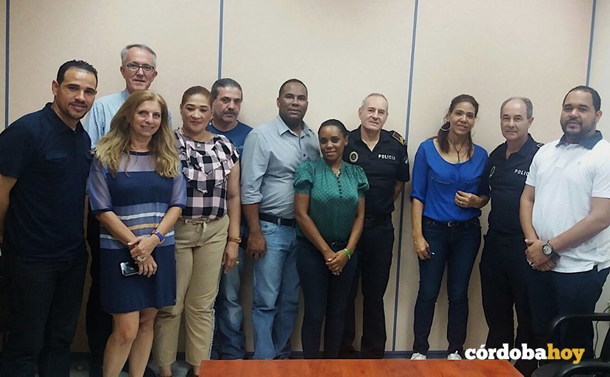 Visita a la Policía Local de la República Dominicana