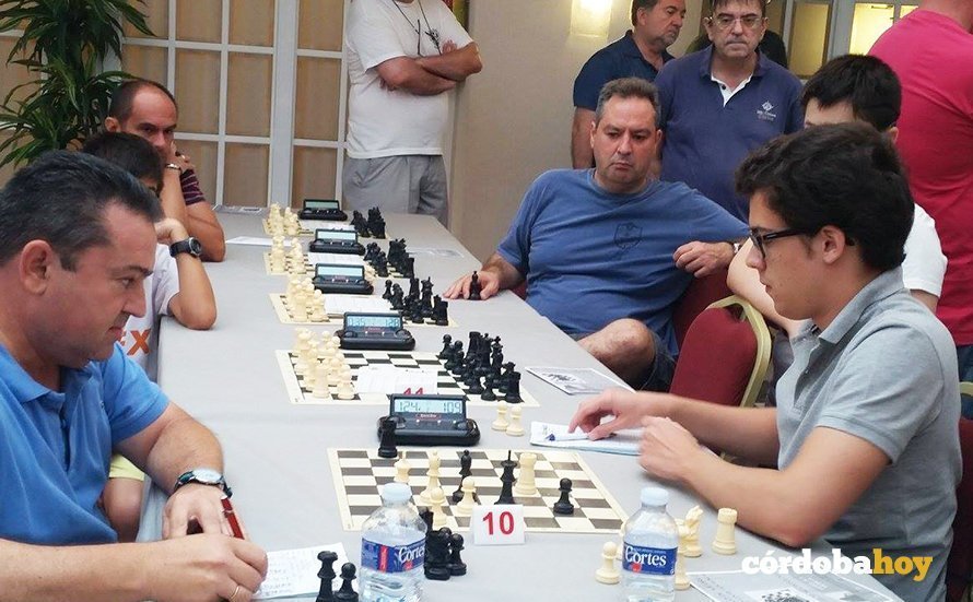 Imagen de archivo de una competición de ajedrez en Córdoba