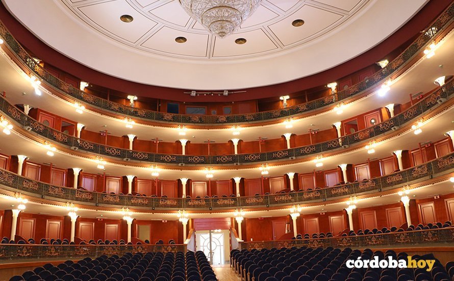 Interior del Gran Teatro de Córdoba