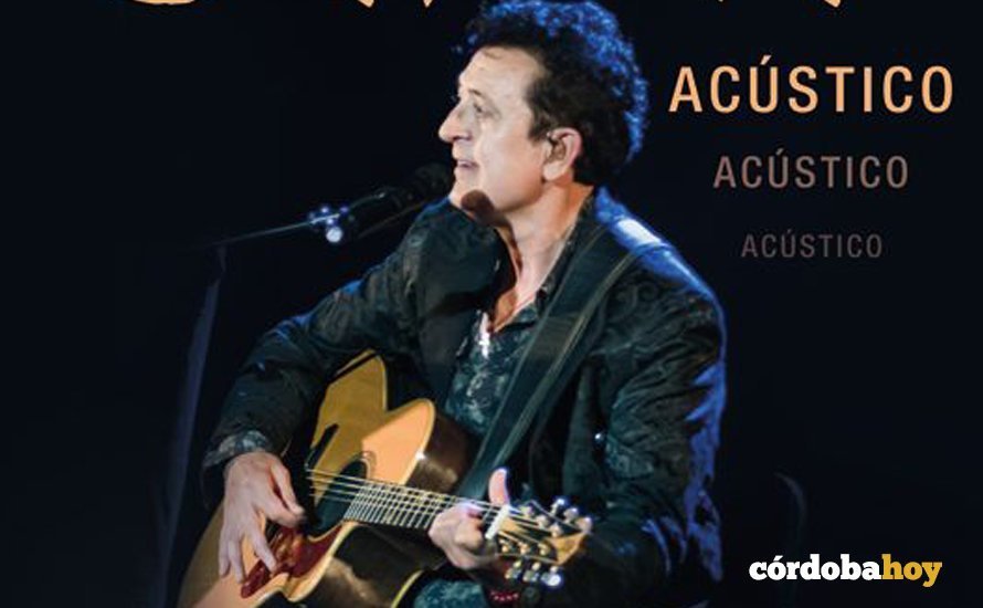 Cartel del concierto de Manolo García en Cabra