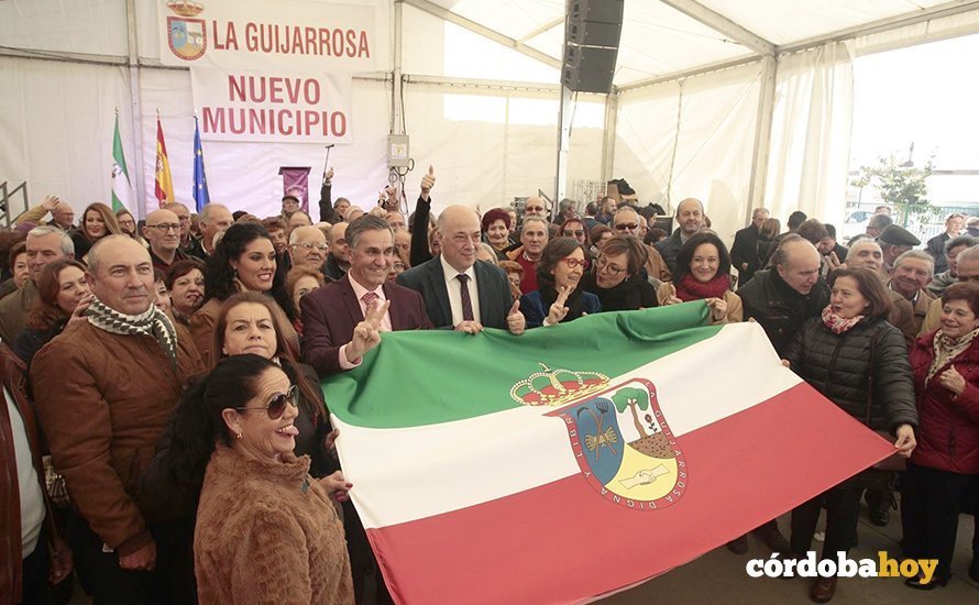 Constitución de La Guijarrosa como nuevo municipio